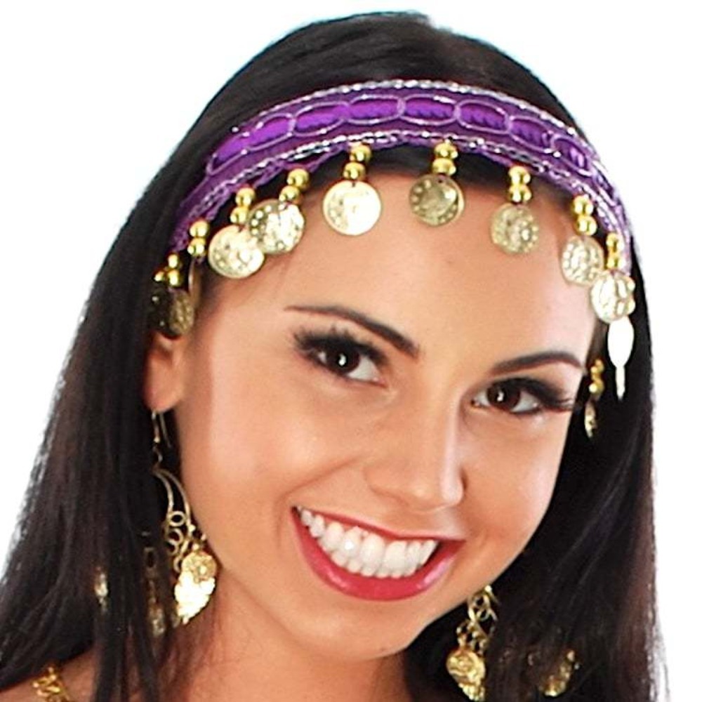 Ethnic Indian Fashion - Fashion Plastic Hair Hoop Multicolored Ethnic