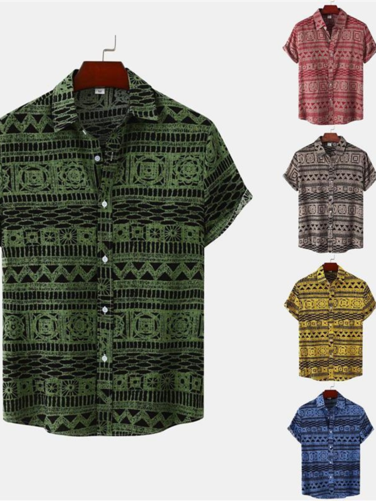 Summer 2026 Large Size Men's S - Urban Ethnic Fashion 评论和价格