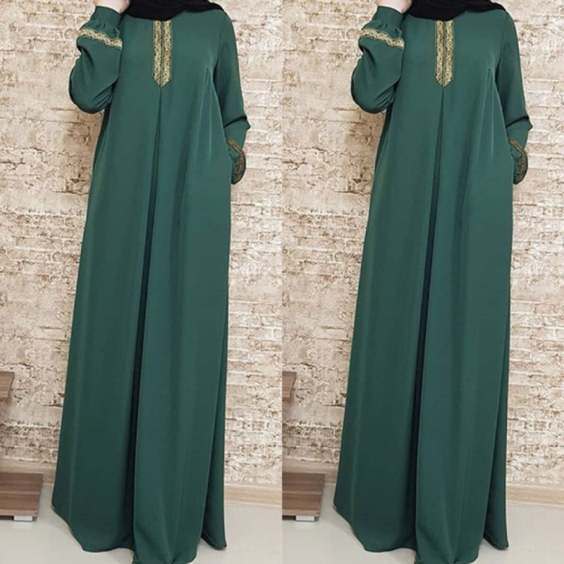 Muslim Ethnic Style Print Abay - Ethnic Fashion In Dubai 评论和价格