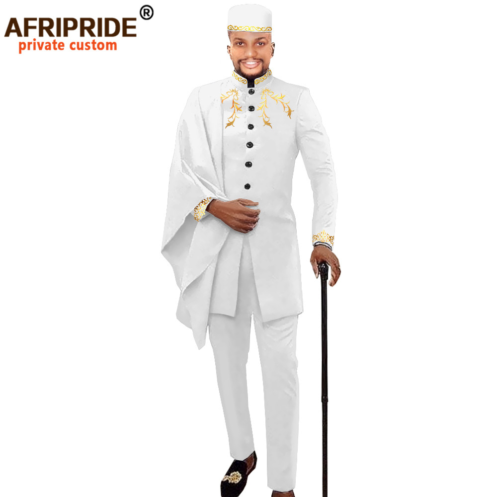 African Men Clothing for Party - African Ankara Print 评论和价格