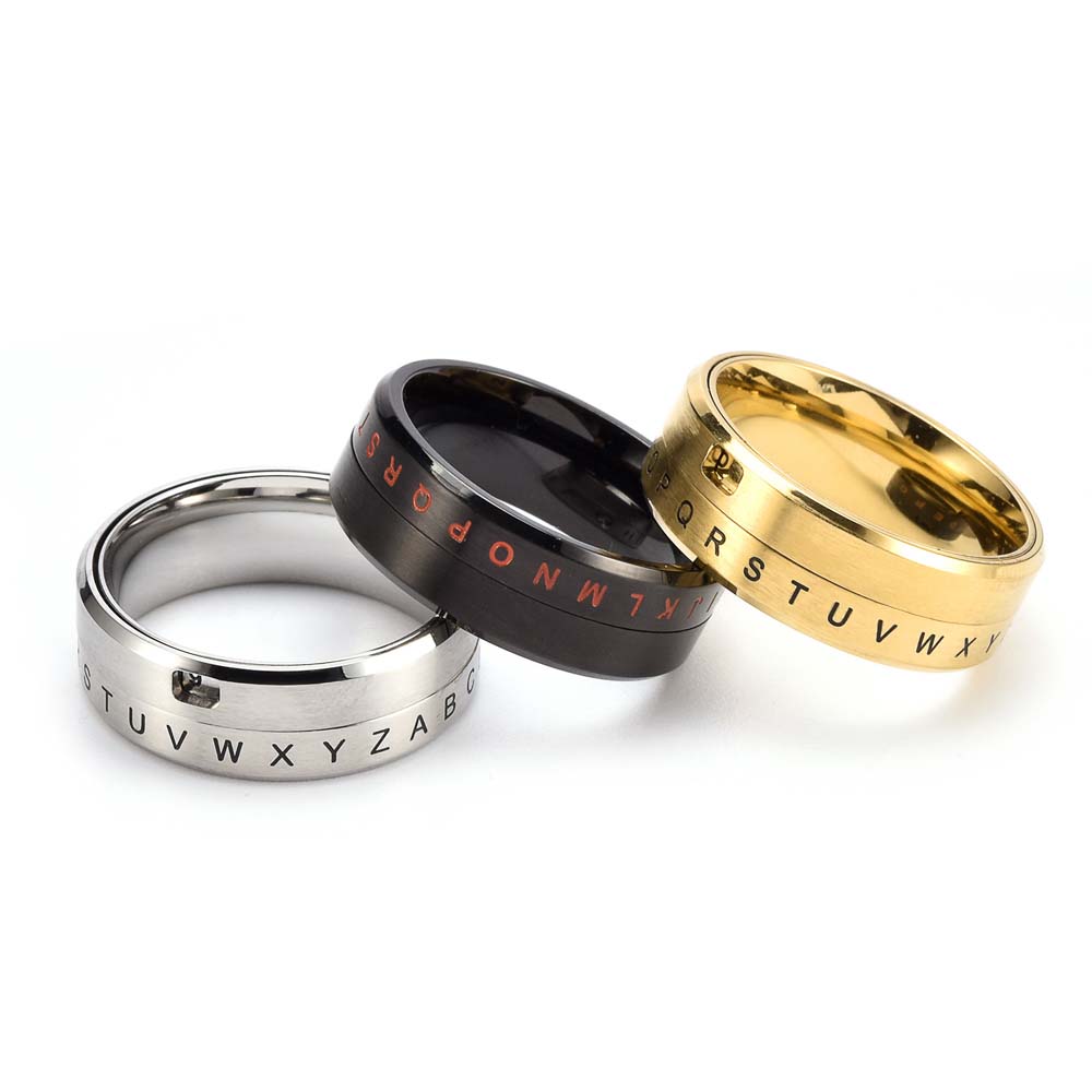 Men's Stainless Steel Spinner  - Urban Ethnic Fashion 评论和价格