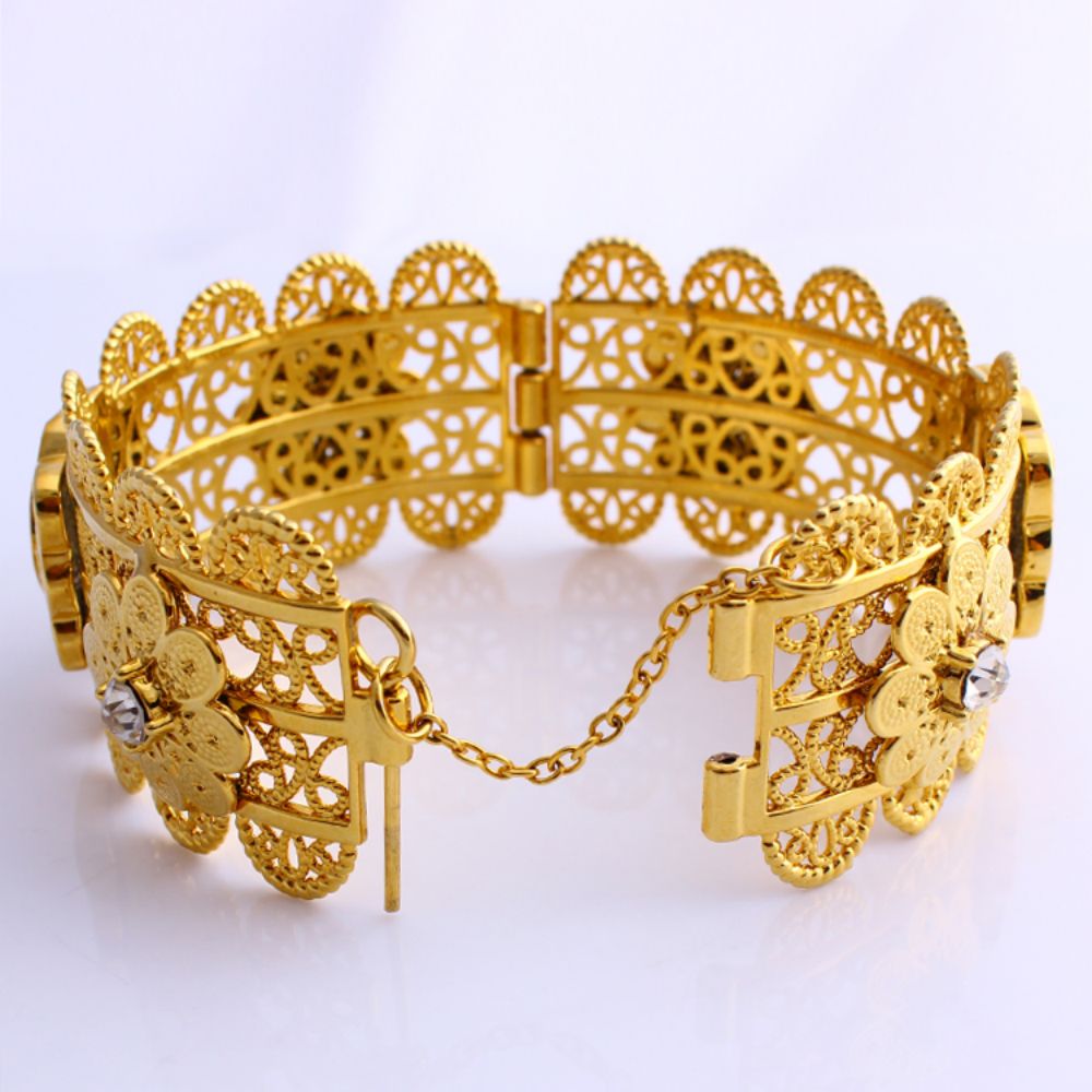Luxury Women Big Bangle 68mm G - Ethnic Fashion In Dubai 评论和价格