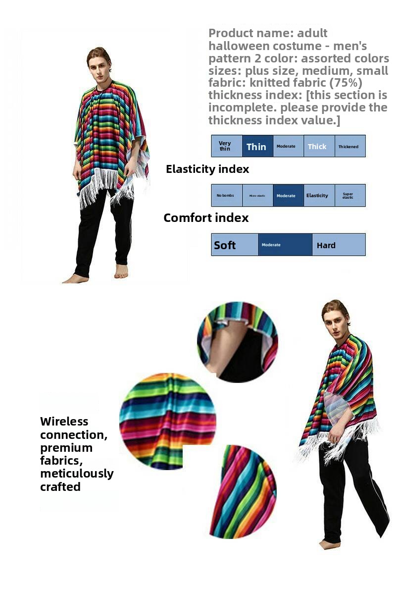 Adult Halloween Cape Ethnic St - Ethnic Fashion Brands 评论和价格