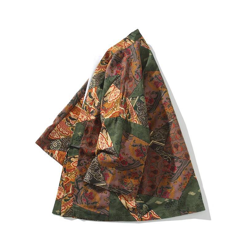 Ethnic Style Print Yukata Men  - Ethnic Fashion For Men 评论和价格